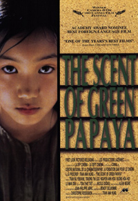 Movie Poster for the Scent of Green Papaya