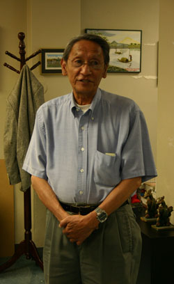 Ambassador Phong Xuan Nguyen at The Vietnam Center and Sam Johnson Vietnam Archive