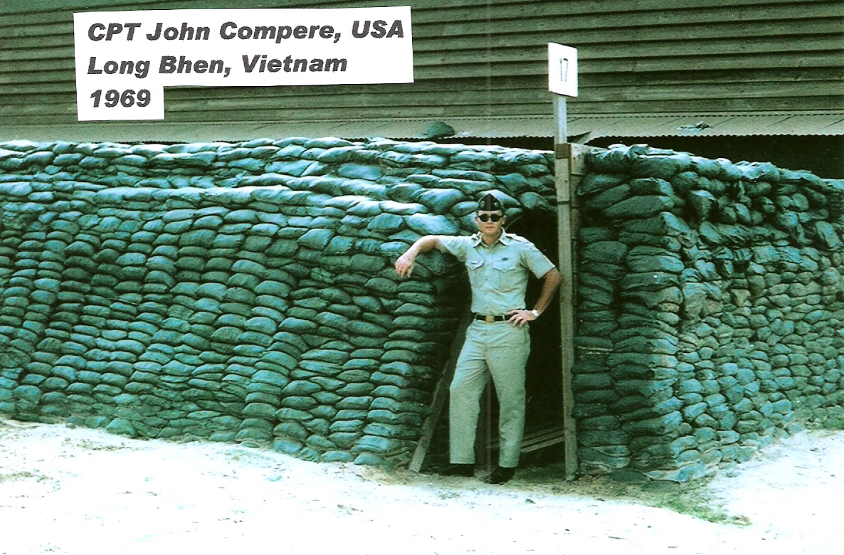 Captain John Compere Long Binh 1969 