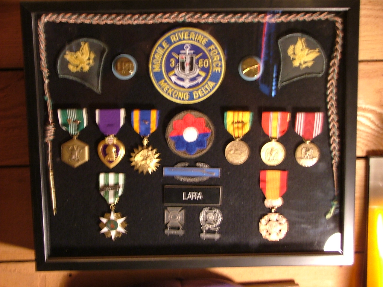 Danny Lara's medals 