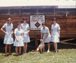 American Red Cross - Clubmobile Unit 4th Unit, 4th Division Camp Enari